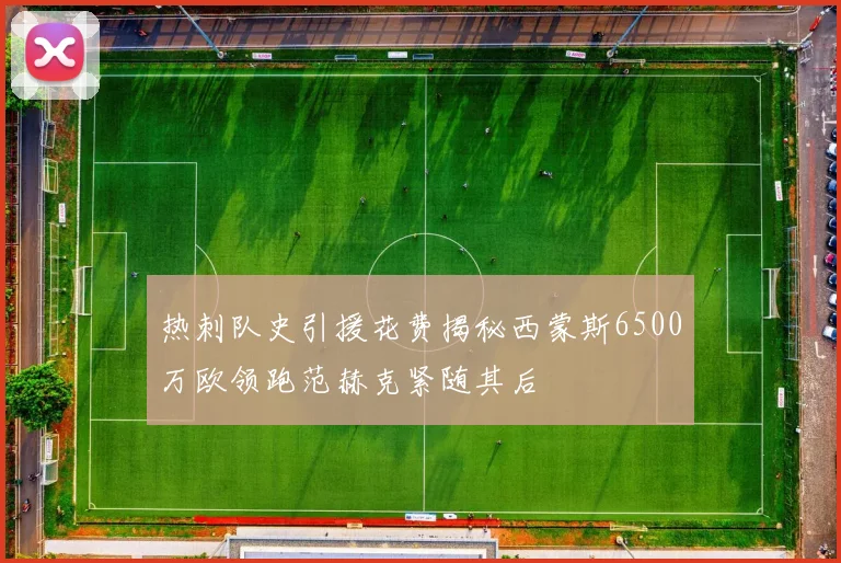 热刺队史引援花费揭秘西蒙斯6500万欧领跑范赫克紧随其后